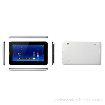 7-inch WVGA Capacitive Touch Screen, 5 Points Touch